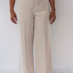 Klassieke broek beige