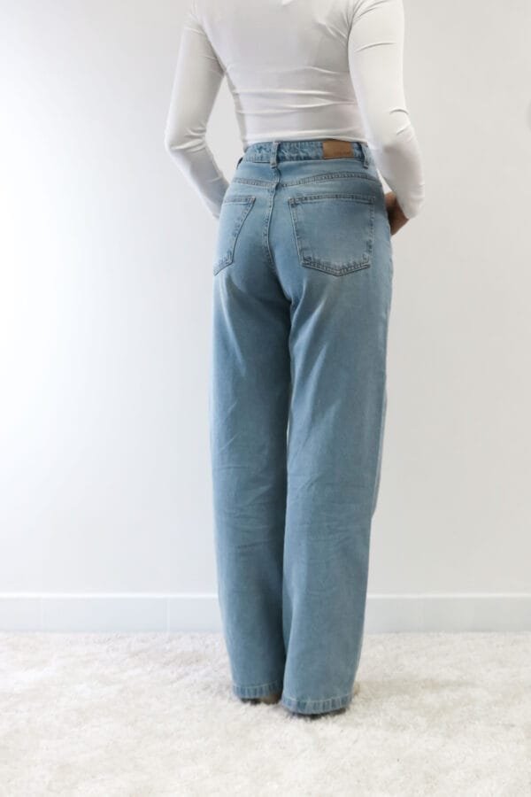 Straight jeans blauw - Afbeelding 2