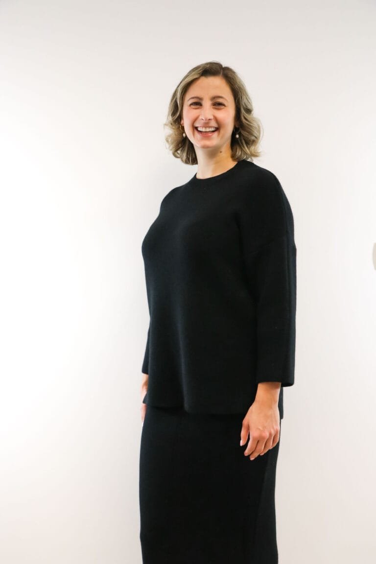 Set trui-rok zwart - Afbeelding 3