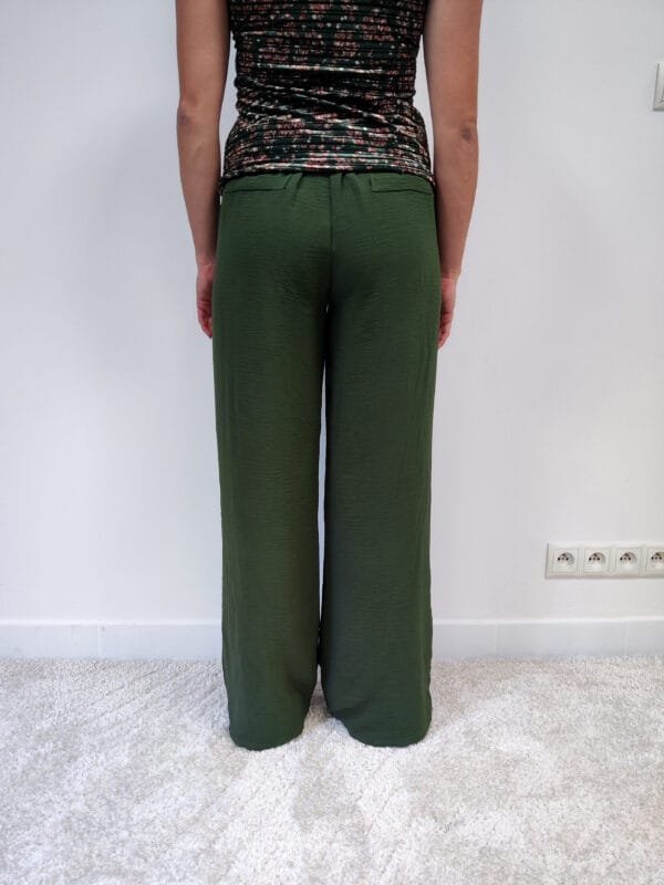 Losse broek khaki - Afbeelding 2