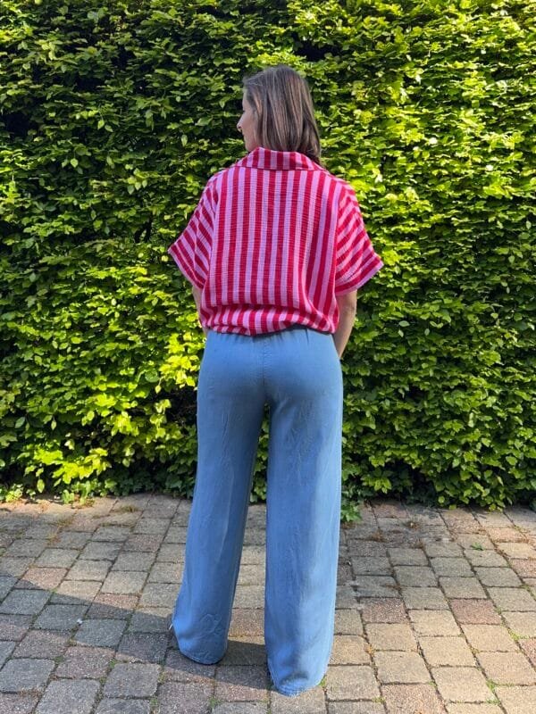 Tencel broek donker - Afbeelding 2