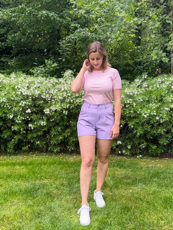 Lila short - Afbeelding 3