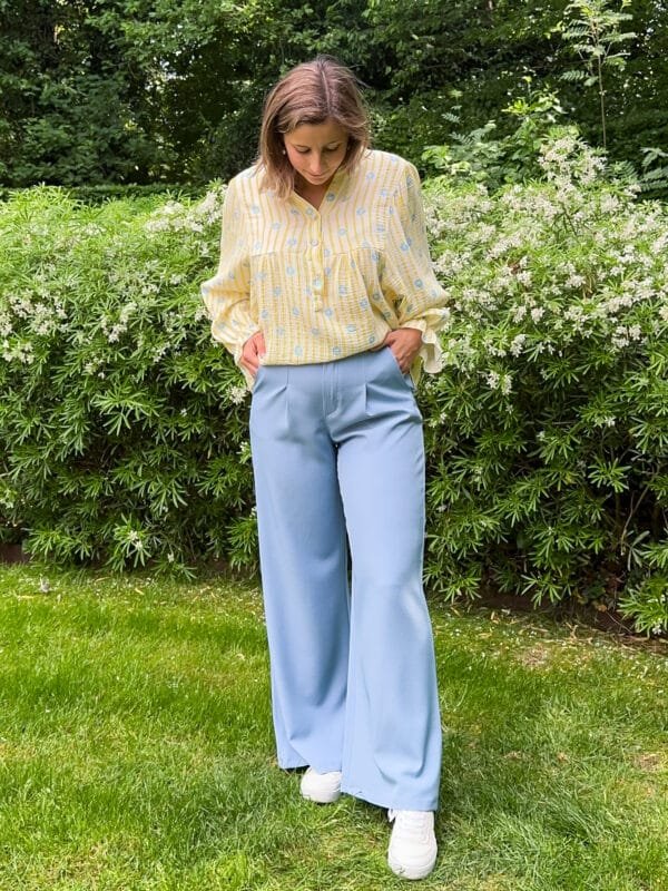 Broek blauw