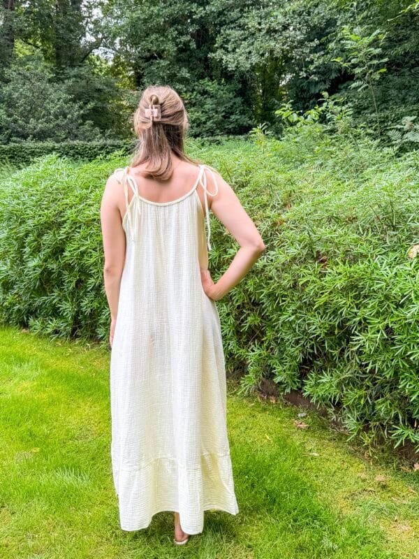 Tetra maxi-jurk geel - Afbeelding 4