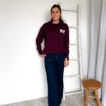 NEW YORK trui bordeaux