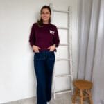 Jeansbroek donkerblauw