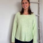 Gebreid truitje mint