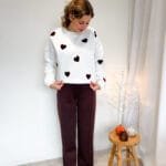 Broek chocoladebruin